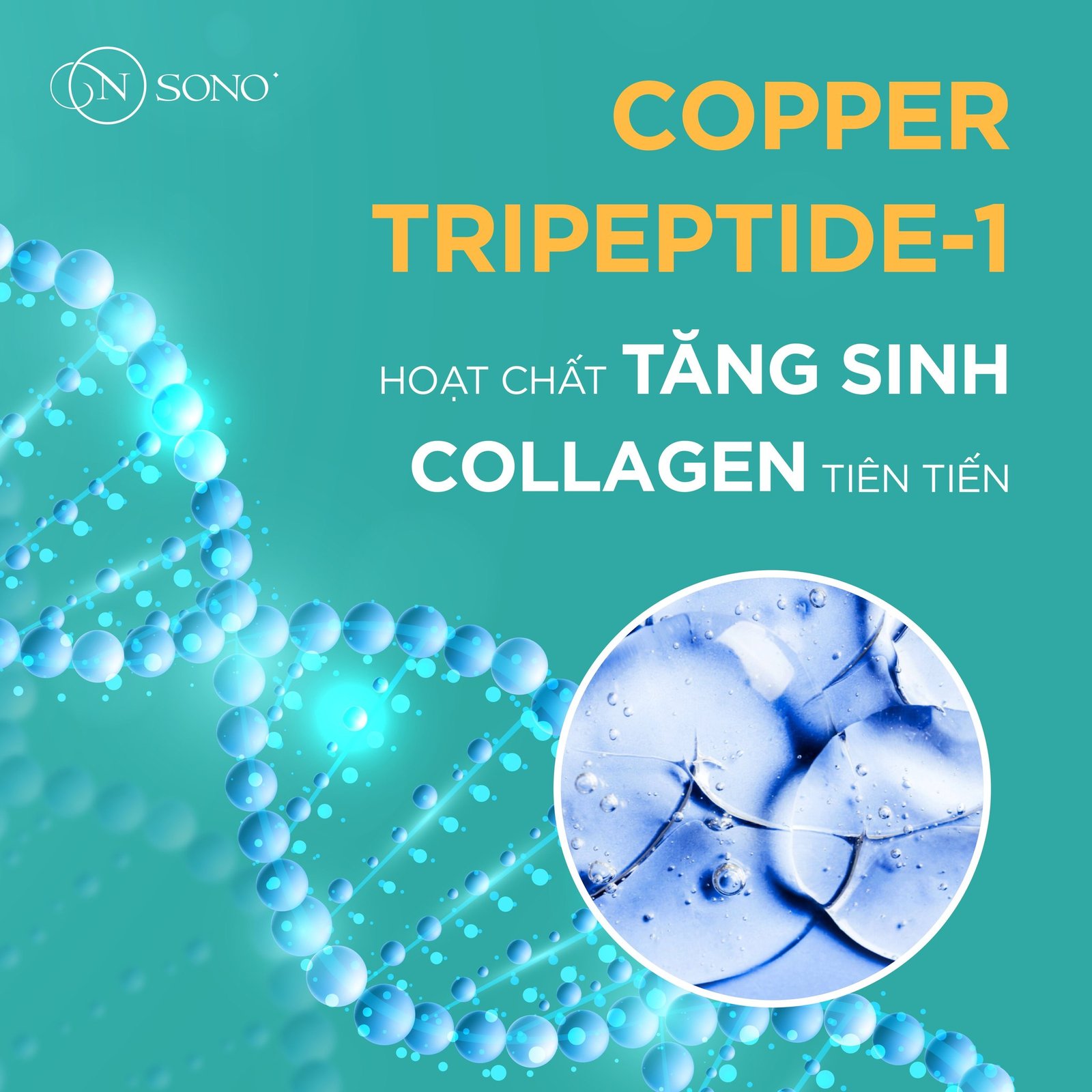 Copper Tripeptide-1 - Hoạt chất tăng sinh Collagen tiên tiến