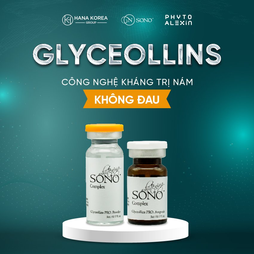 Glyceollins - Công nghệ điều trị nám không đau